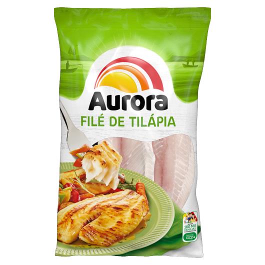 File de Tilapia congelado Aurora 400g - Imagem em destaque