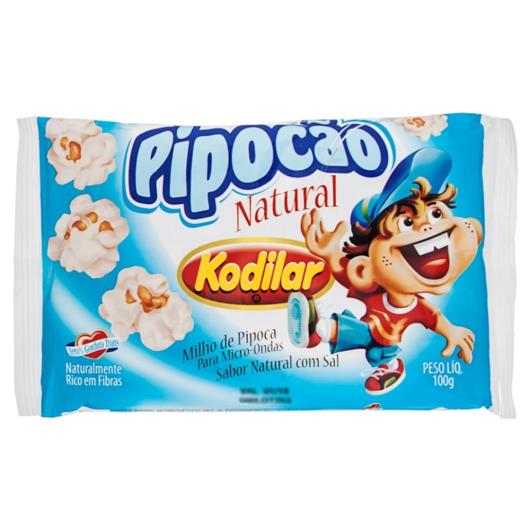 Milho de Pipoca Para Microondas Natural Kodilar 100g - Imagem em destaque