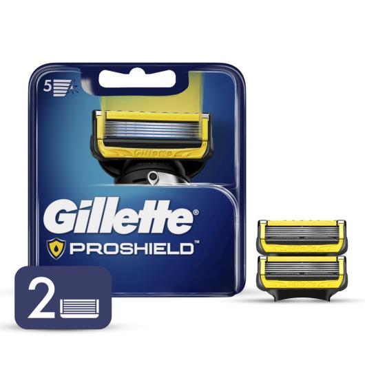 Carga para Aparelho de Barbear Gillette Fusion Proshield 2 unidades - Imagem em destaque