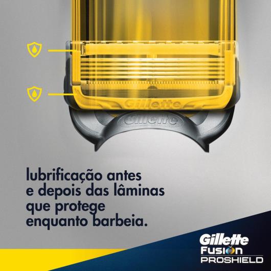 Carga para Aparelho de Barbear Gillette Fusion Proshield 2 unidades - Imagem em destaque