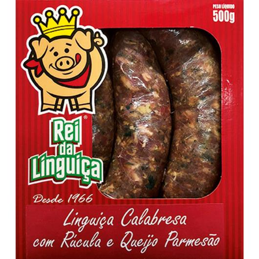 Linguiça Rei da Linguiça Calabresa c/ Rúcula e Queijo 500g - Imagem em destaque