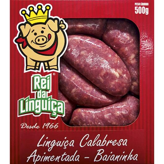 Linguiça Rei da Linguiça Calabresa Aperitiva Baianinha 500g - Imagem em destaque