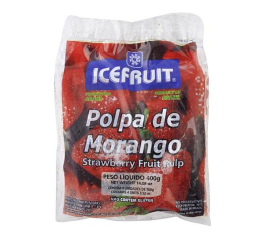 Polpa de morango congelada Icefruit 400g - Imagem em destaque