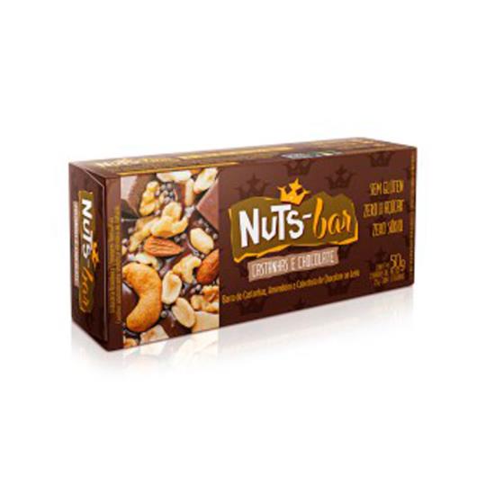 Barra Nuts Bar Castanha E Chocolate 50g - Imagem em destaque