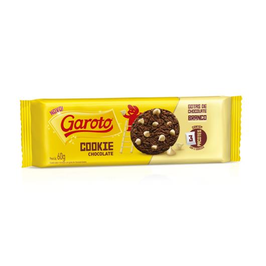 Cookie GAROTO Gotas de Chocolate Branco 60g - Imagem em destaque