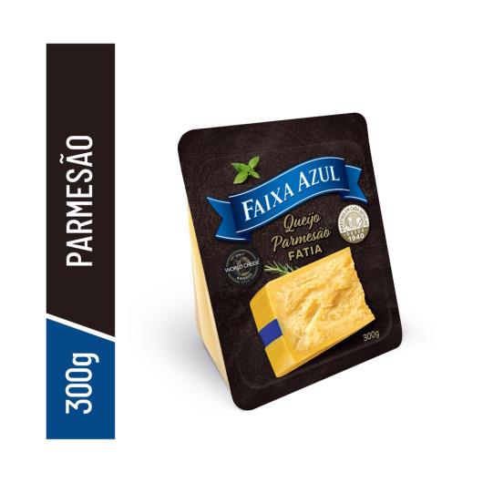 Queijo Parmesão Corte Fatia Faixa Azul 300g - Imagem em destaque