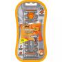 Aparelho de barbear comfort 3 Hybrid Bic 1 Aparelho e 6 Cartuchos