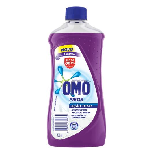 Desinfetante Omo Pisos Lavanda 450ml - Imagem em destaque