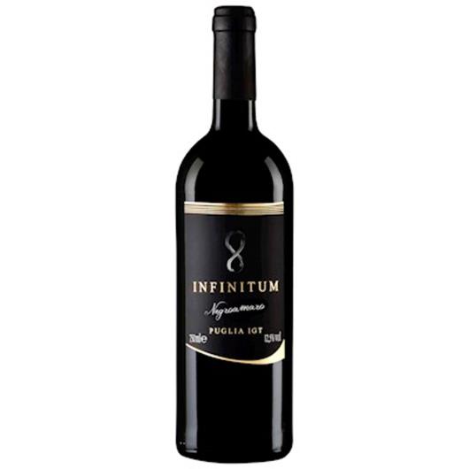 Vinho Italiano tinto Negromaro Infinitum vidro 750ml - Imagem em destaque