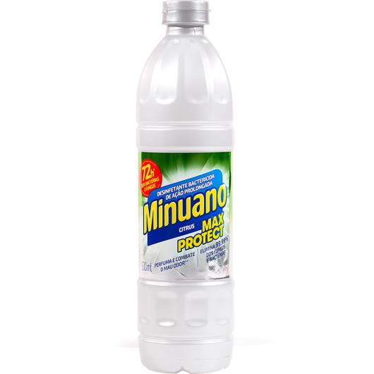 DESINFETANTE MINUANO MAXPROTECT CITRUS 500ML - Imagem em destaque