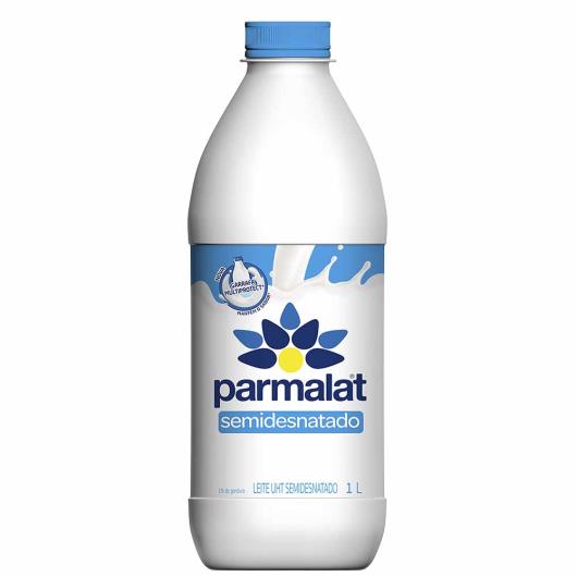 Leite semidesnatado Parmalat garrafa 1l - Imagem em destaque