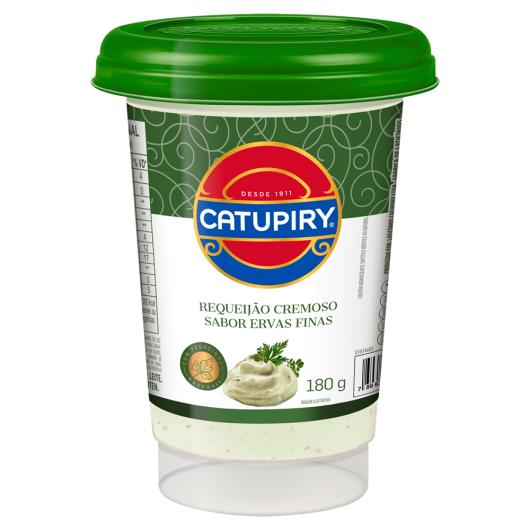 Requeijão Cremoso Ervas Finas Catupiry Copo 180g - Imagem em destaque