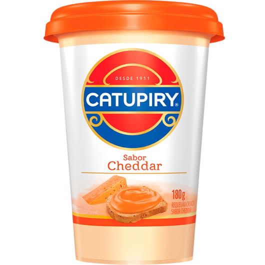 Requeijão Cremoso Cheddar Catupiry Copo 180g - Imagem em destaque