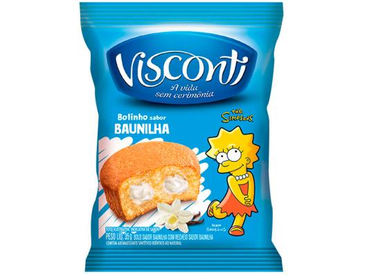 Bolinho baunilha Visconti 35g - Imagem em destaque