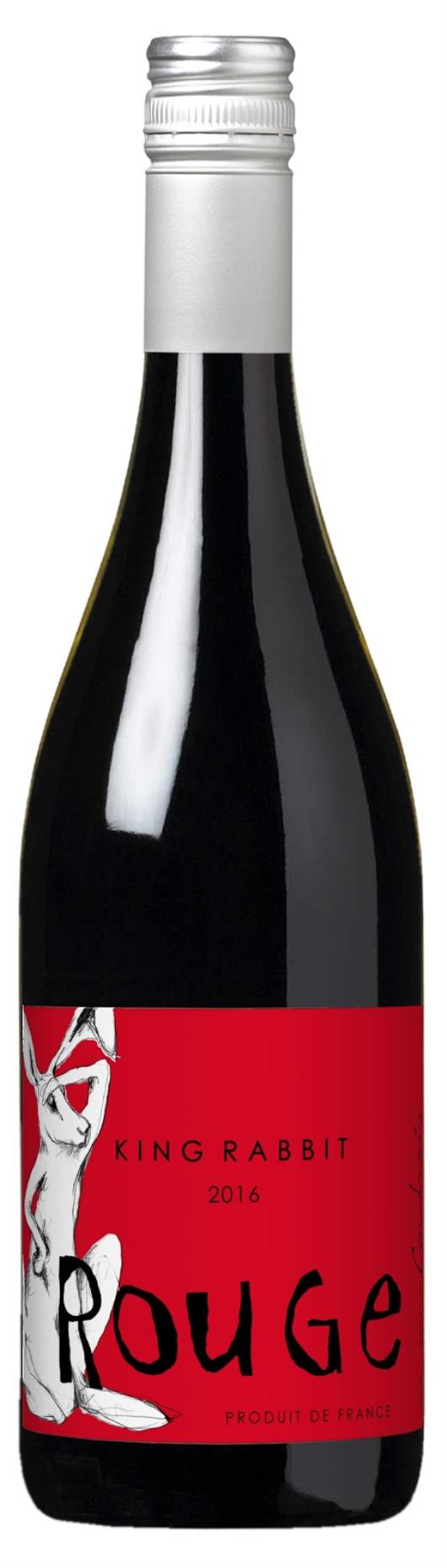 Vinho francês tinto King Rabbit vidro 750ml - Imagem em destaque