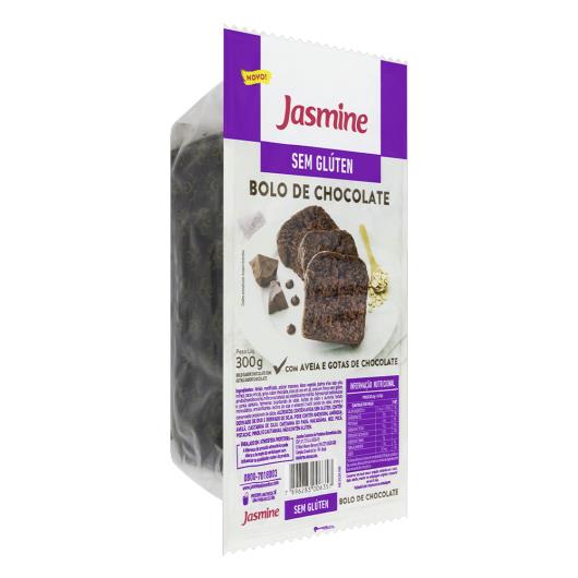 Bolo Chocolate com Gotas de Chocolate sem Glúten Jasmine 300g - Imagem em destaque