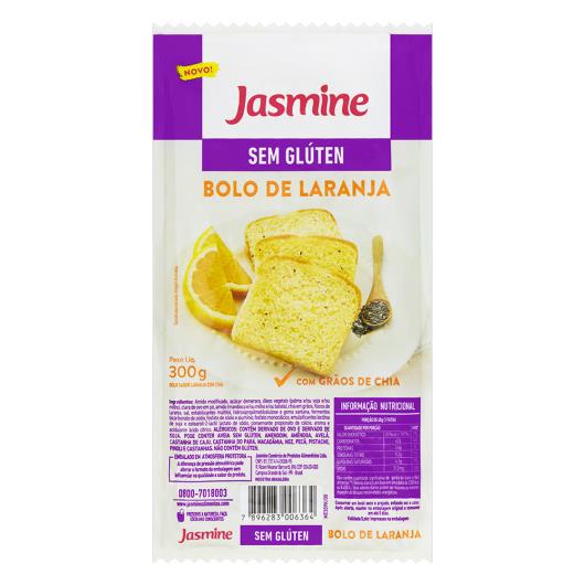 Bolo de Laranja com Chia sem Glúten Jasmine Pacote 300g - Imagem em destaque