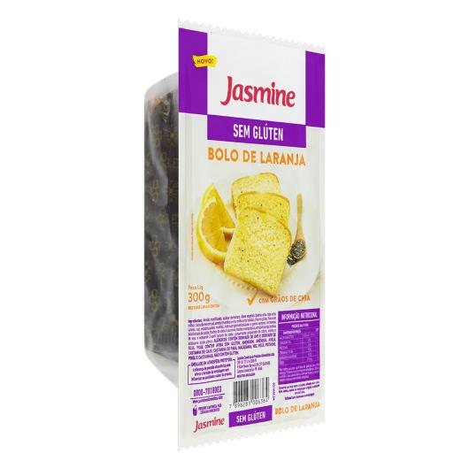 Bolo de Laranja com Chia sem Glúten Jasmine Pacote 300g - Imagem em destaque