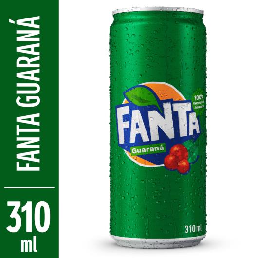 Refrigerante guaraná Fanta lata 310ml - Imagem em destaque