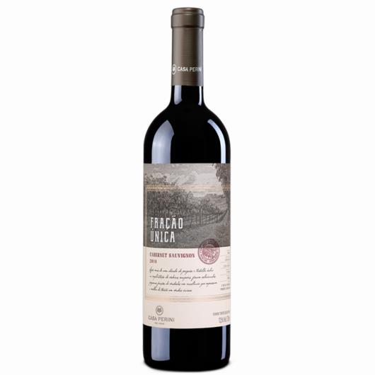 Vinho Nacional  Tinto Cabernet Sauvignon Fração Única Casa Perini vidro 750ml - Imagem em destaque