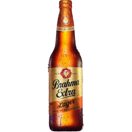 Cerveja Brahma Extra Lager Puro Malte 600ml Garrafa - Imagem em destaque