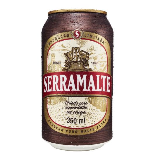 Cerveja Serramalte Puro Malte 350ml Lata - Imagem em destaque