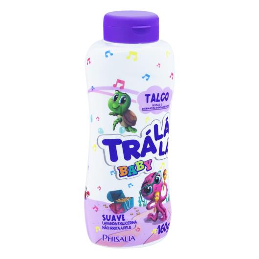 Talco Suave Trá Lá Lá Baby Frasco 160g - Imagem em destaque