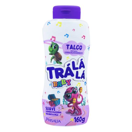 Talco Suave Trá Lá Lá Baby Frasco 160g - Imagem em destaque