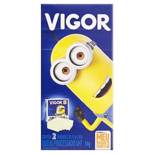Queijo processado minions Vigor 34g 2un - Imagem em destaque
