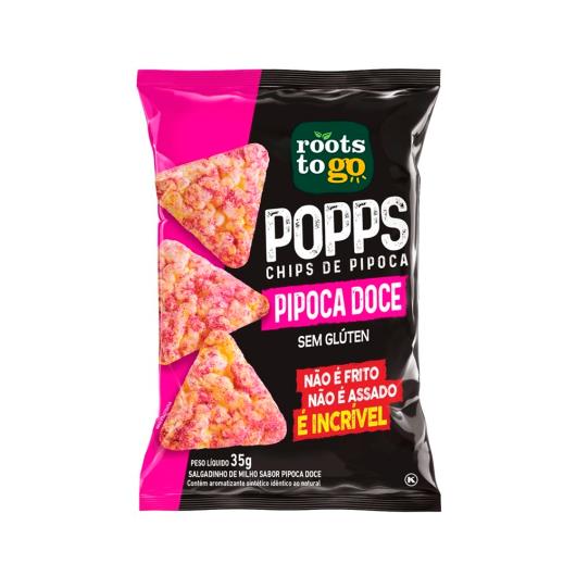 Chips de pipoca doce Popps To Go 35g - Imagem em destaque