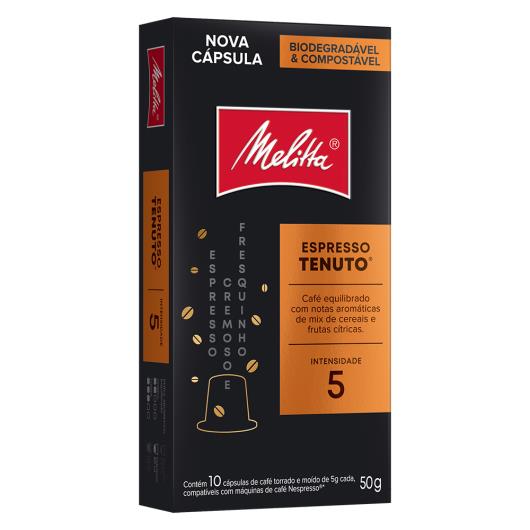 Cápsulas de Café Melitta Espresso Tenuto 10 unids. - Imagem em destaque