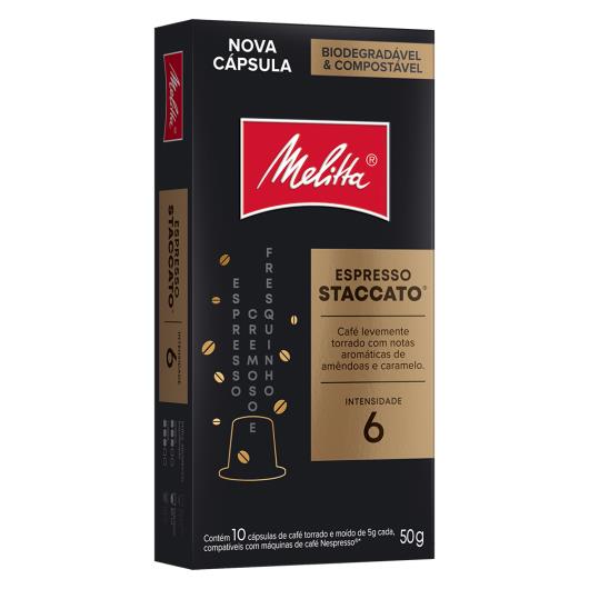 Cápsula de Café Melitta Espresso Staccato 10 unids. - Imagem em destaque