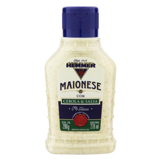 Maionese Hemmer c/ Cebola e Salsa Zero Glúten 290g - Imagem em destaque