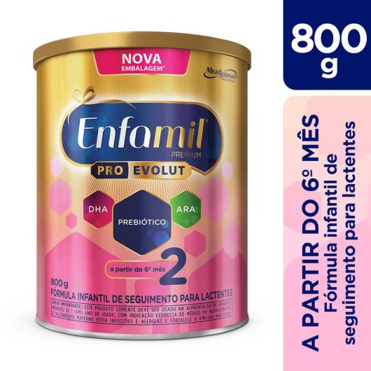 Fórmula Infantil Enfamil Premium 2 800g - Imagem em destaque