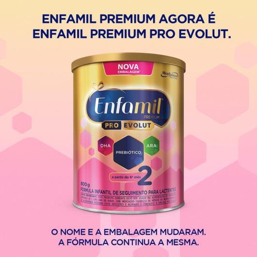 Fórmula Infantil Enfamil Premium 2 800g - Imagem em destaque