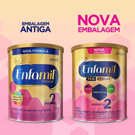 Fórmula Infantil Enfamil Premium 2 800g - Imagem em destaque