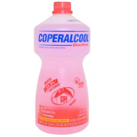 ÁLCOOL COPERALCOOL BACFREE MIMO 46ºINPM  500ML - Imagem em destaque