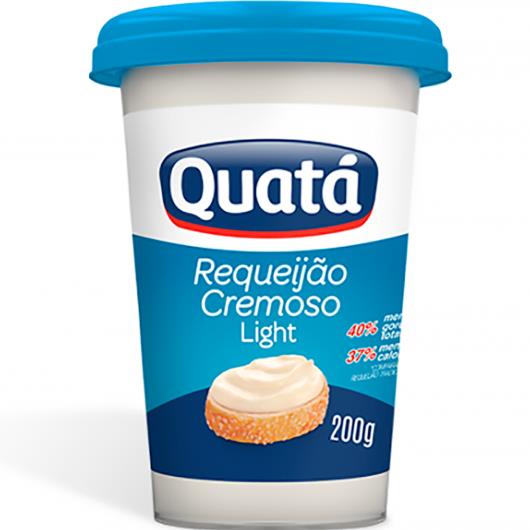 Requeijão Quatá Cremoso Light 200g - Imagem em destaque