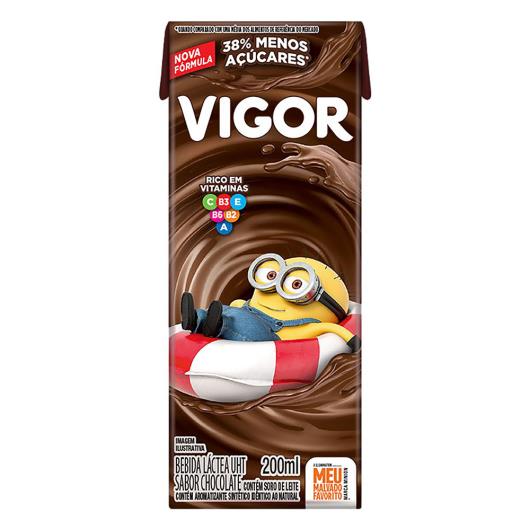 Bebida Láctea UHT Chocolate Meu Malvado Favorito Vigor Caixa 200ml Sortidos - Imagem em destaque