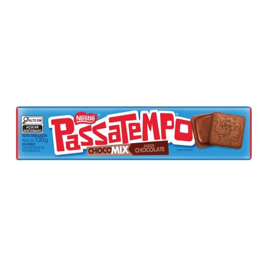 Biscoito PASSATEMPO Chocomix Chocolate 130g - Imagem em destaque
