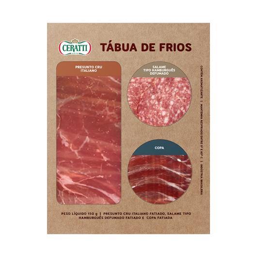 Tábua de Frios Fatiados Ceratti 150g - Imagem em destaque