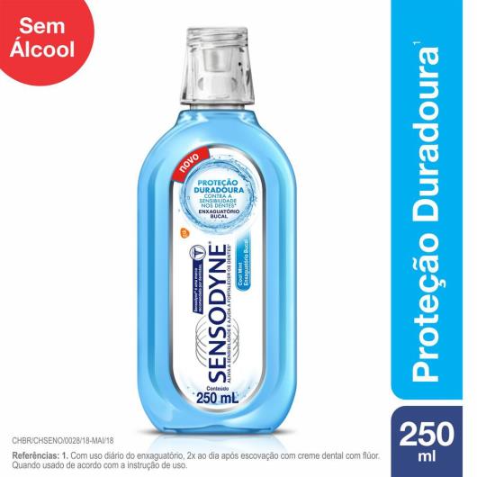 Enxaguatorio bucal cool mint Sensodyne 250ml - Imagem em destaque