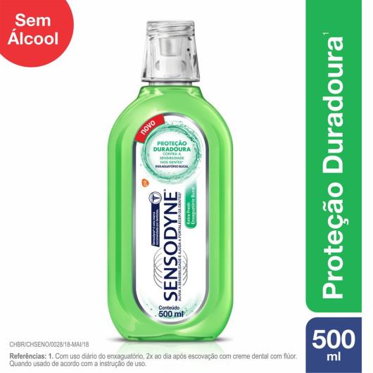 Enxaguatorio bucal extra fresh Sensodyne 500ml - Imagem em destaque