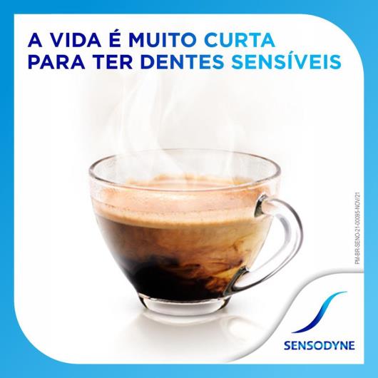 Creme dental branqueador extra fresh+gel dental limpeza profunda 50%Desconto Sensodyne unidade - Imagem em destaque