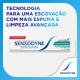 Creme dental branqueador extra fresh+gel dental limpeza profunda 50%Desconto Sensodyne unidade - Imagem 7896015591144-(5).jpg em miniatúra