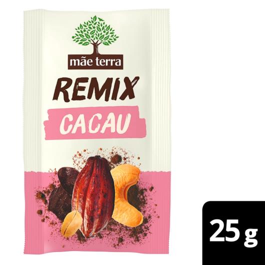 Snack Saudável Mãe Terra Remix Cacau 25g - Imagem em destaque