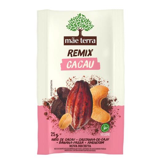 Snack Saudável Mãe Terra Remix Cacau 25g - Imagem em destaque