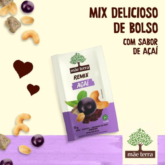 Snack Saudável MAE TERRA Remix Açaí 25g - Imagem em destaque