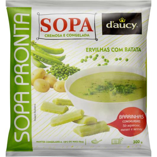 Sopa Congelada Ervilha com Batata D'aucy 300g - Imagem em destaque