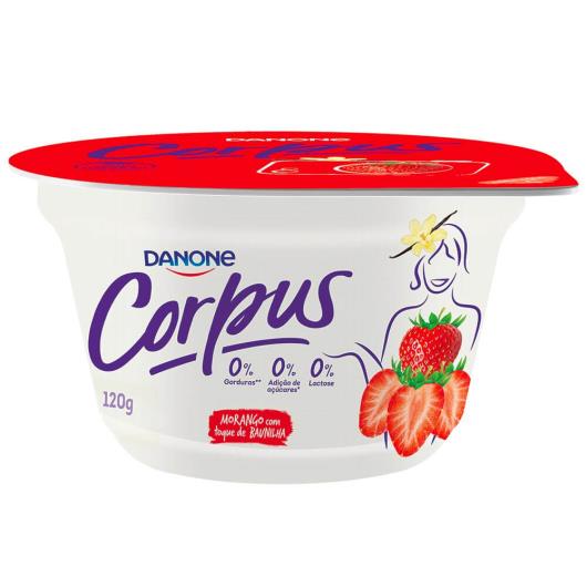 Iogurte polpa morango com baunilha Corpus Danone 120g - Imagem em destaque